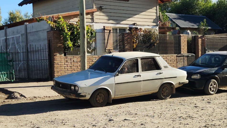 Renault 12 Blanco San Martín de los Andes