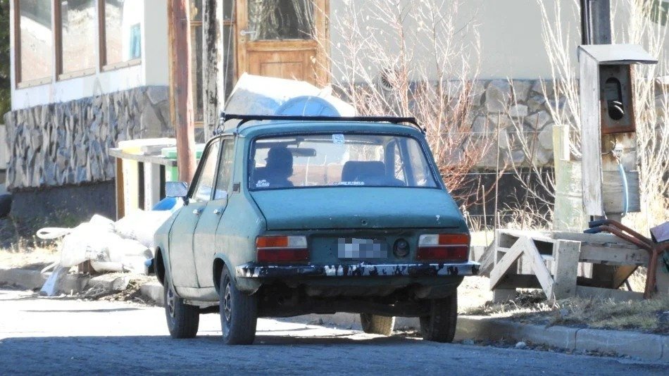 Renault 12 Verde claro San Martín de los Andes