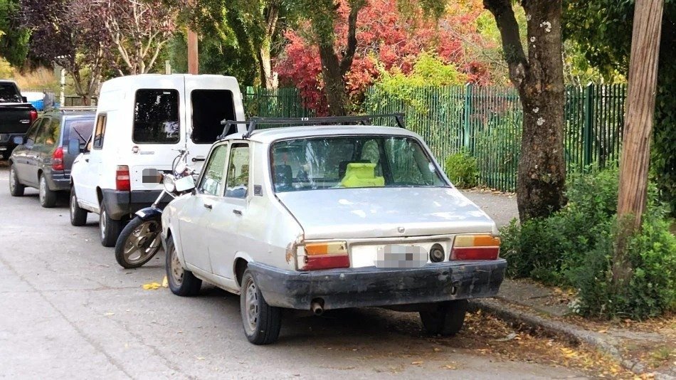 Renault 12 Blanco San Martín de los Andes